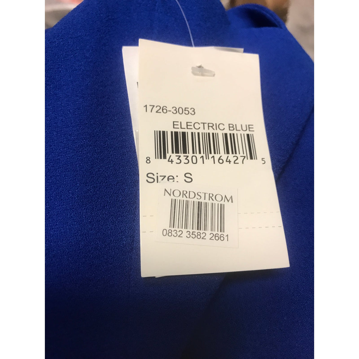 Dress the Population Nicole Sheath Dress Electric Blue Small