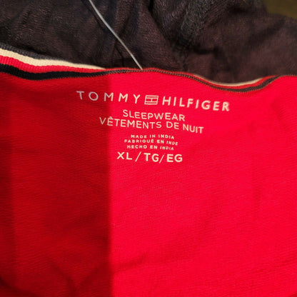 Tommy Hilfiger Color Blocked Cropped Knit Jersey Long sleeve Hoodie Size XL New