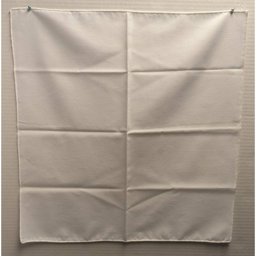 Vintage Plain White Cloth Napkin Set of 8 Tableware Settings Linens 17" x 17"