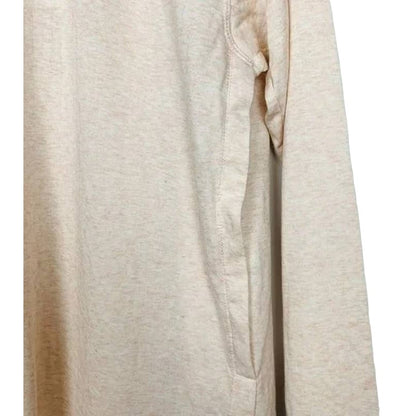 Max Studio Women's Split Neck Pullover XL/Extra Large Blush Pink NEW Long Sleeve