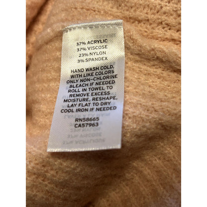 Halogen NWT Blouson Sleeve Sweater In Pink Chintz Size Small