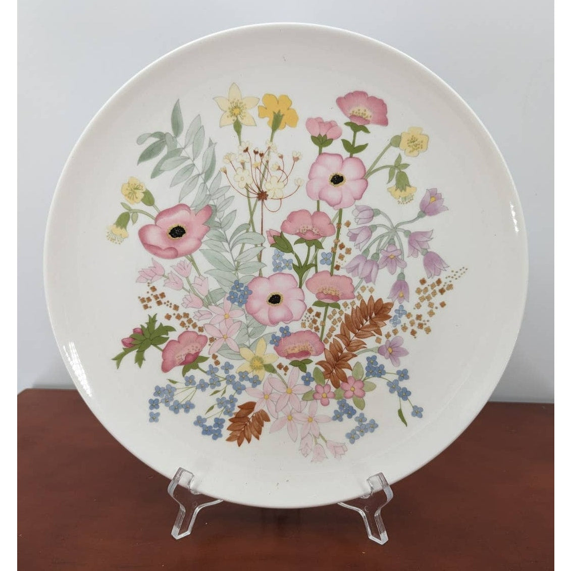Vintage Dinner Plate Meadow Sweet Bone China by Wedgwood Replacement