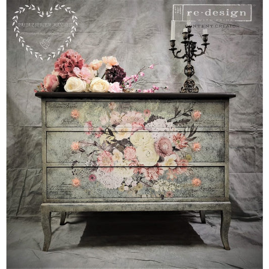 Re Design by Prima Transfer Sticker Life in Full Bloom 24x35" Spring Florals