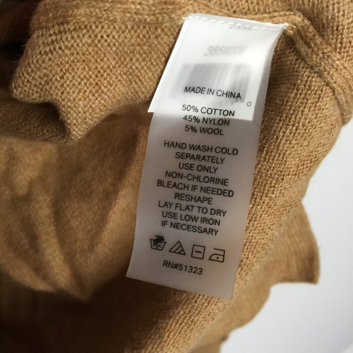 NWT Court and Rowe "Muse" Pullover Sweater Crew Neck Size XXLarge brown