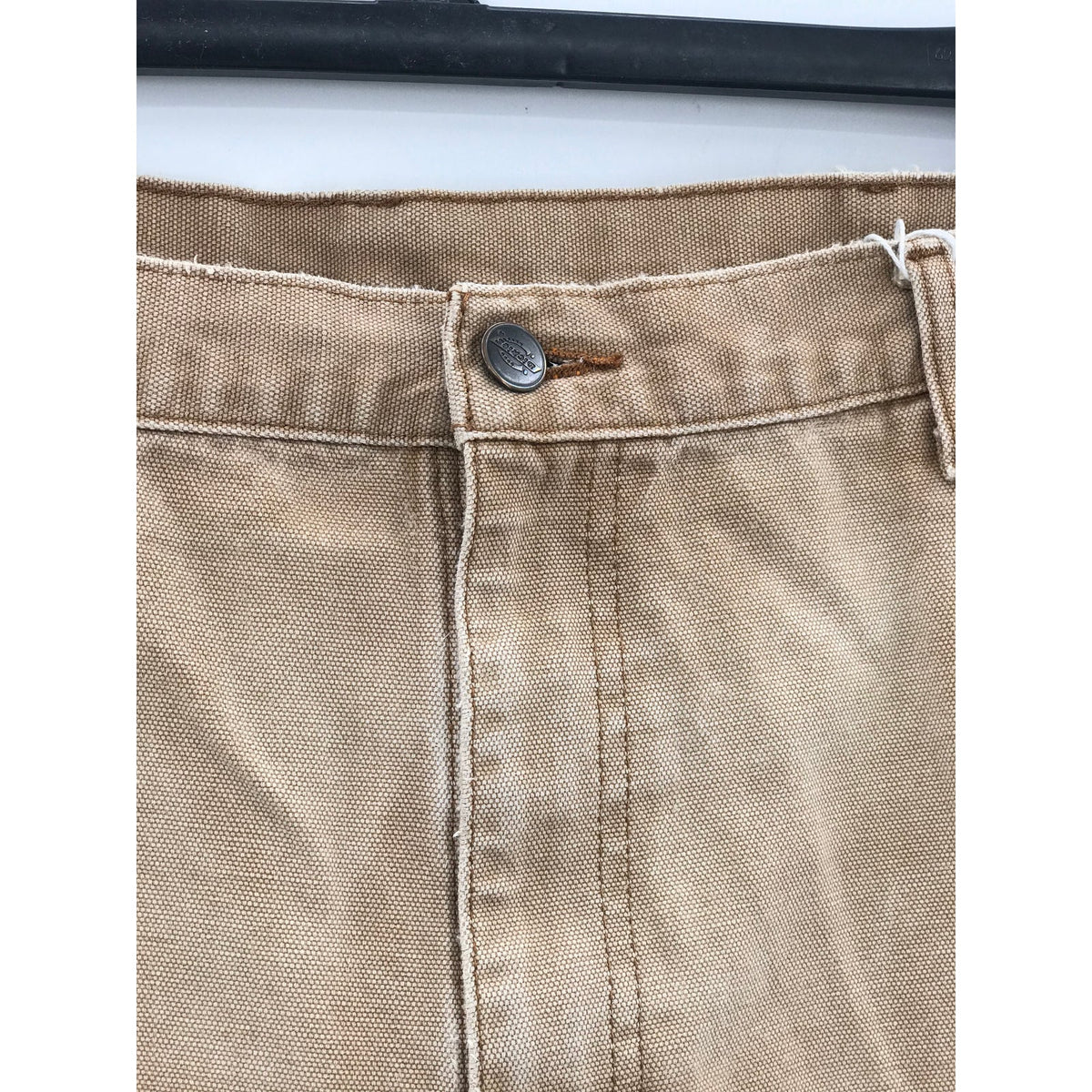 Dickies Straight Leg Khaki Work Pants Button & Zip Fly Tan 38 X 32