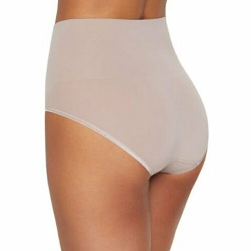Yummie Women's Ultralight Seamless Brief Shapewear Color: Bark Size: M/L NEW
