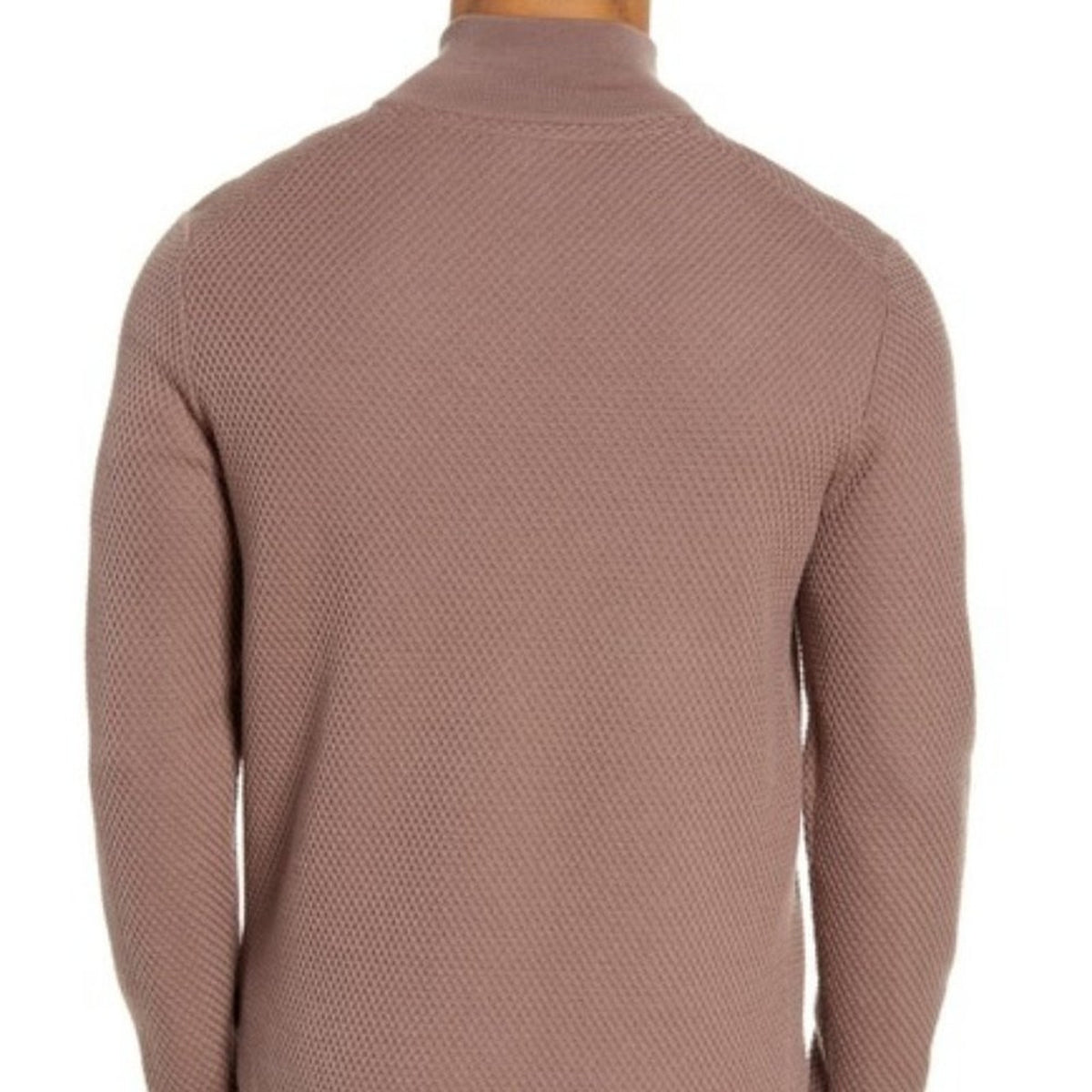 Ted Baker London 2XL Tunnel Pullover Sweater wool blend Long Sleeves Dusky Pink