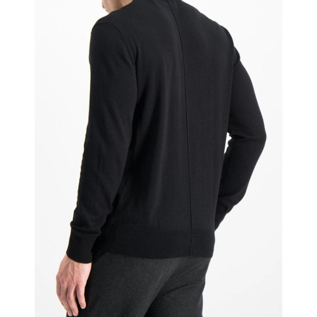 BLDWN Lesh Crewneck Sweater Black Size XS Men's Wool/Cotton Blend Pullover NEW