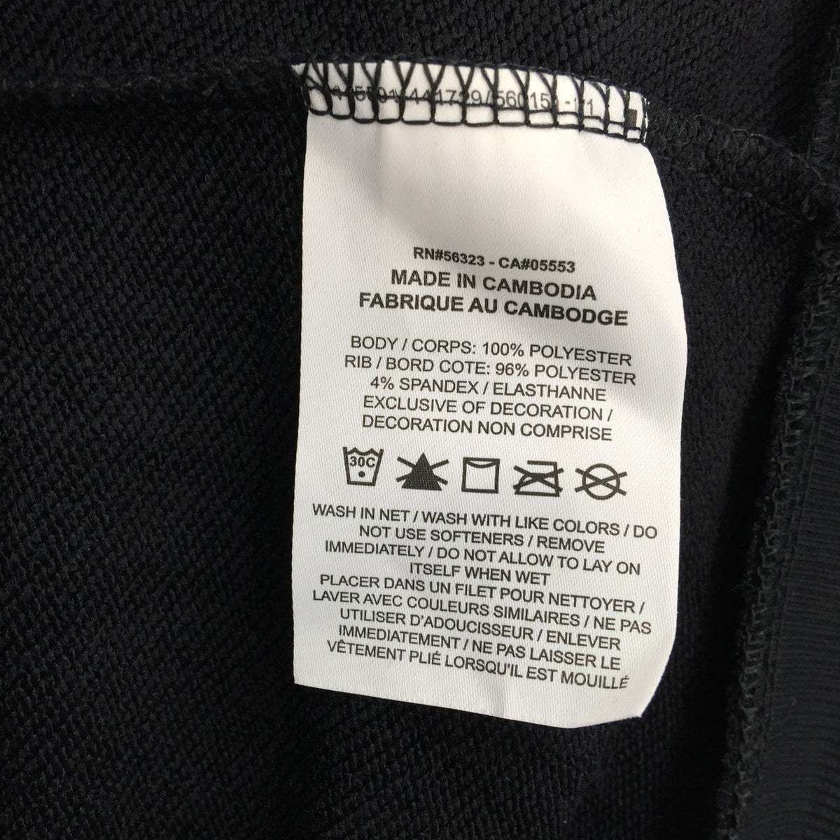 Nike Dri-FIT Get Fit Training Pullover Hoodie Long Sleeve Black Size Medium