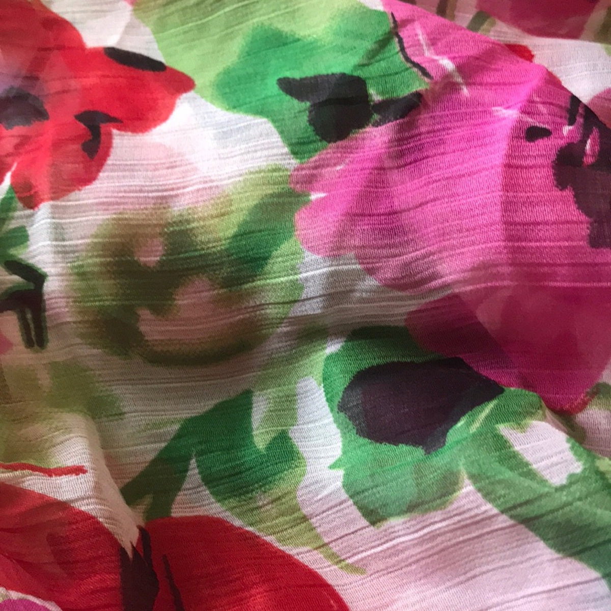 INC International Concepts Painterly Floral Kimono Beach Coverup Wrap One Size
