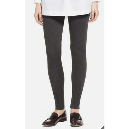 Two by Vince Camuto Back Seam Leggings Size PXXS/Petite 2XS in Dark Grey NWT