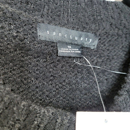 Sanctuary Popcorn Pullover Sweater Long Sleeve size 1x