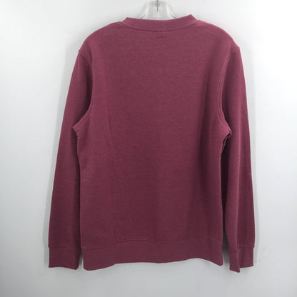 Jack & Jones Pullover Sweatshirt Original Long Sleeve Crew Neck Red Size Large