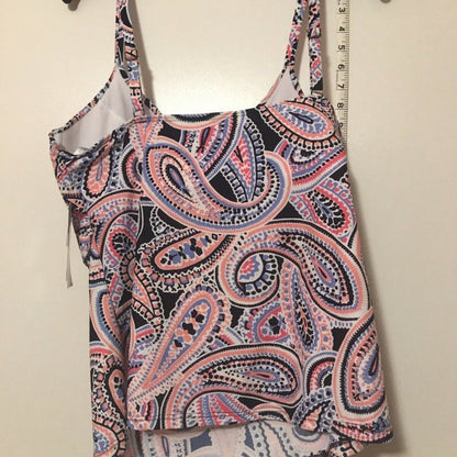 NWT Island Escape Gemini Tankini Underwire Swim Size 16