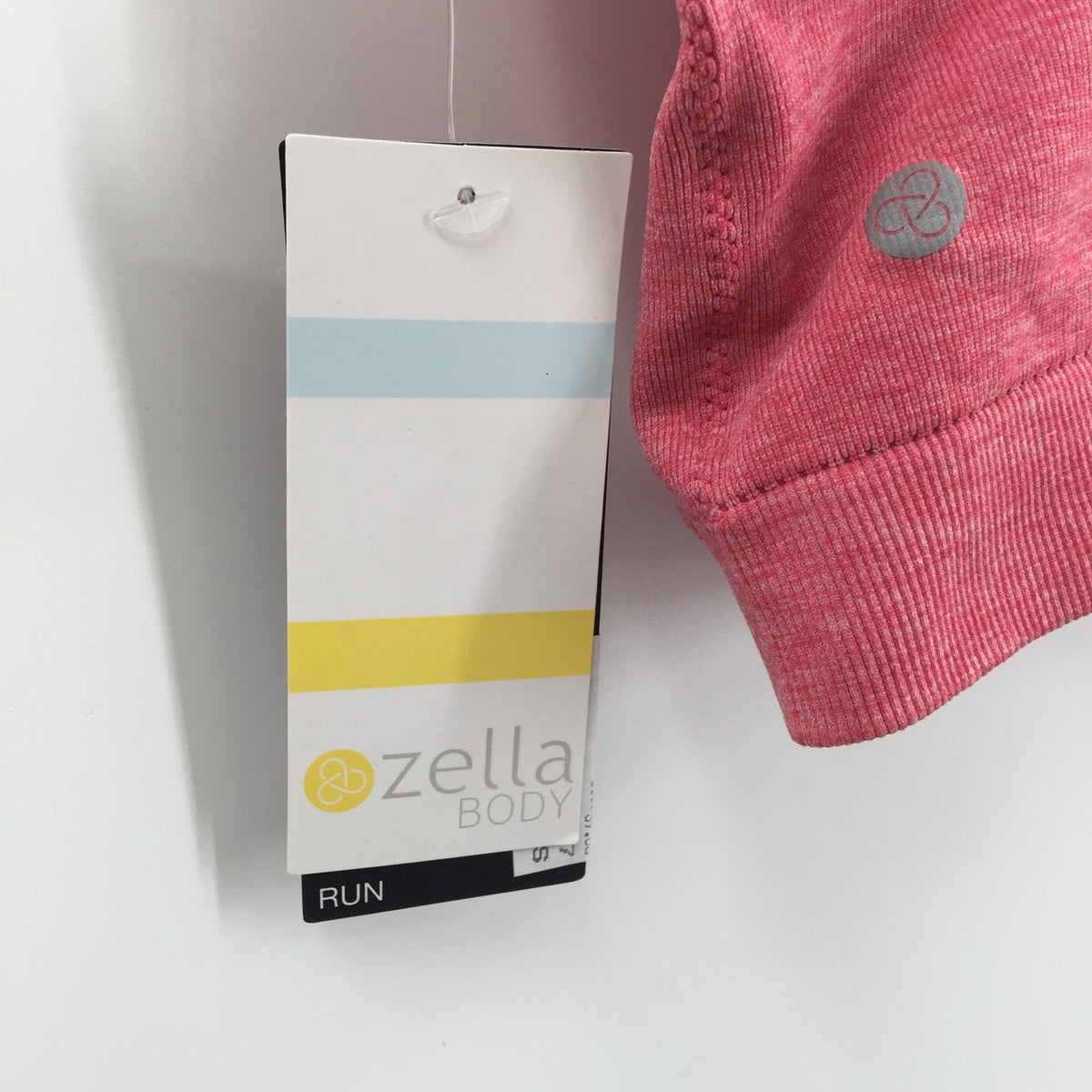 Zella Body Seamless Sports Bra Racerback Adjustable Straps Pink Size X-Large NWT