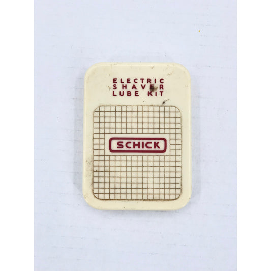 Vintage Schick Electric Shaver Lube Kit PHOTO PROP, VINGNETTE ADDITION