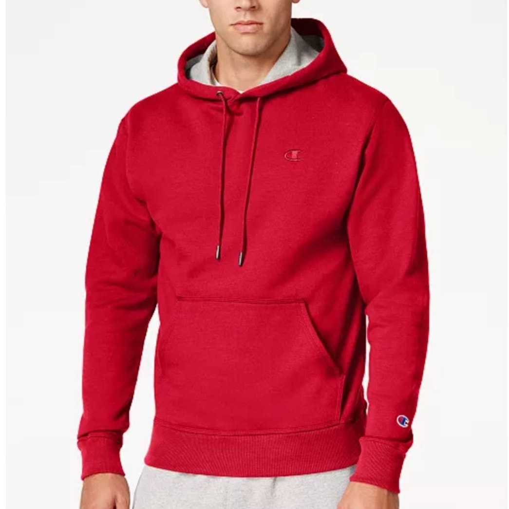 Champion 2XL Red Kangaroo pouch Athletic Wear Pullover Hoodie Sweatshirt NEW