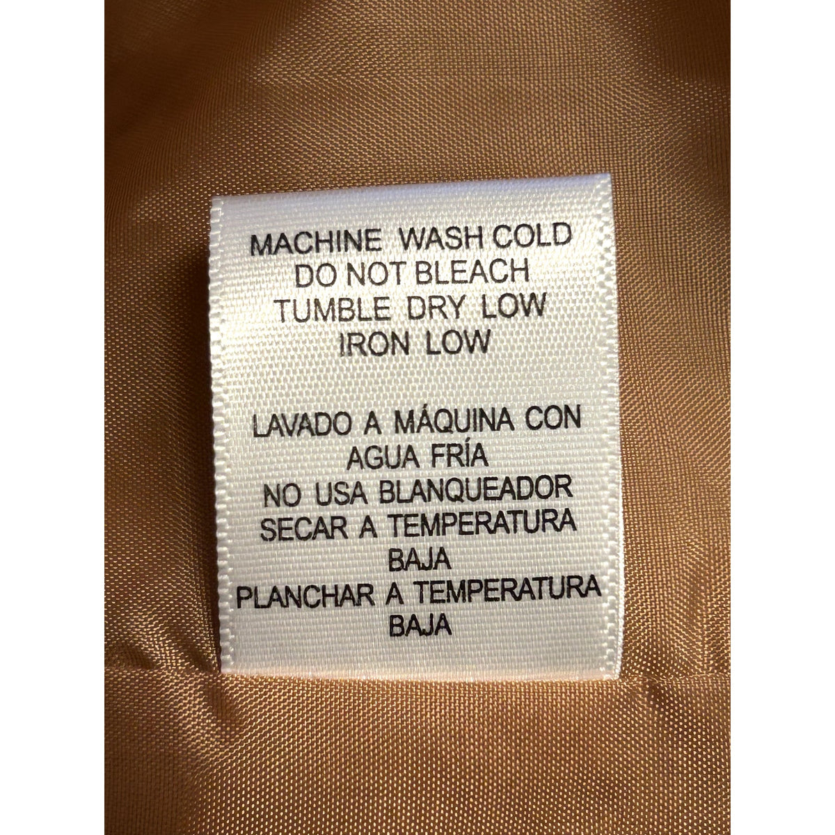 Love Tree NWT Natural Belted Woven Hooded Coat In Camel Tan Size Large NO BELT