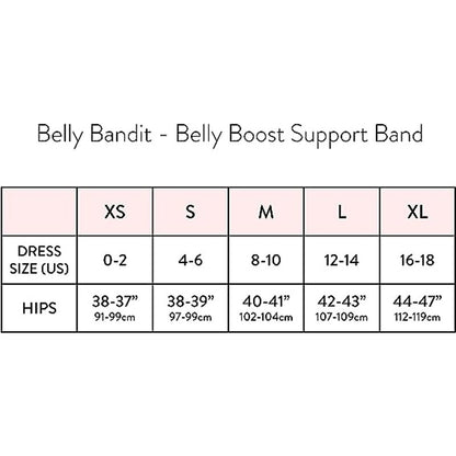 Belly Boost Pregnancy Support Wrap LARGE black NEW