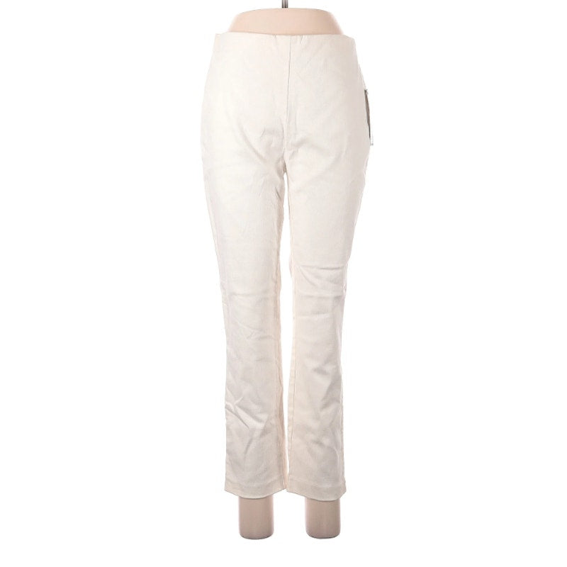 Charter Club Casual Pants Size 8 White Minor Wear Slacks Dress Pants