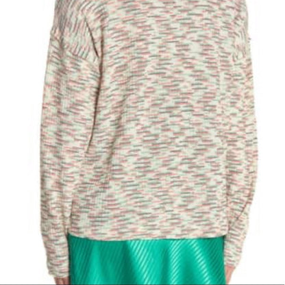 Code X Mode Green Multi Space Dye Sweater Size Large