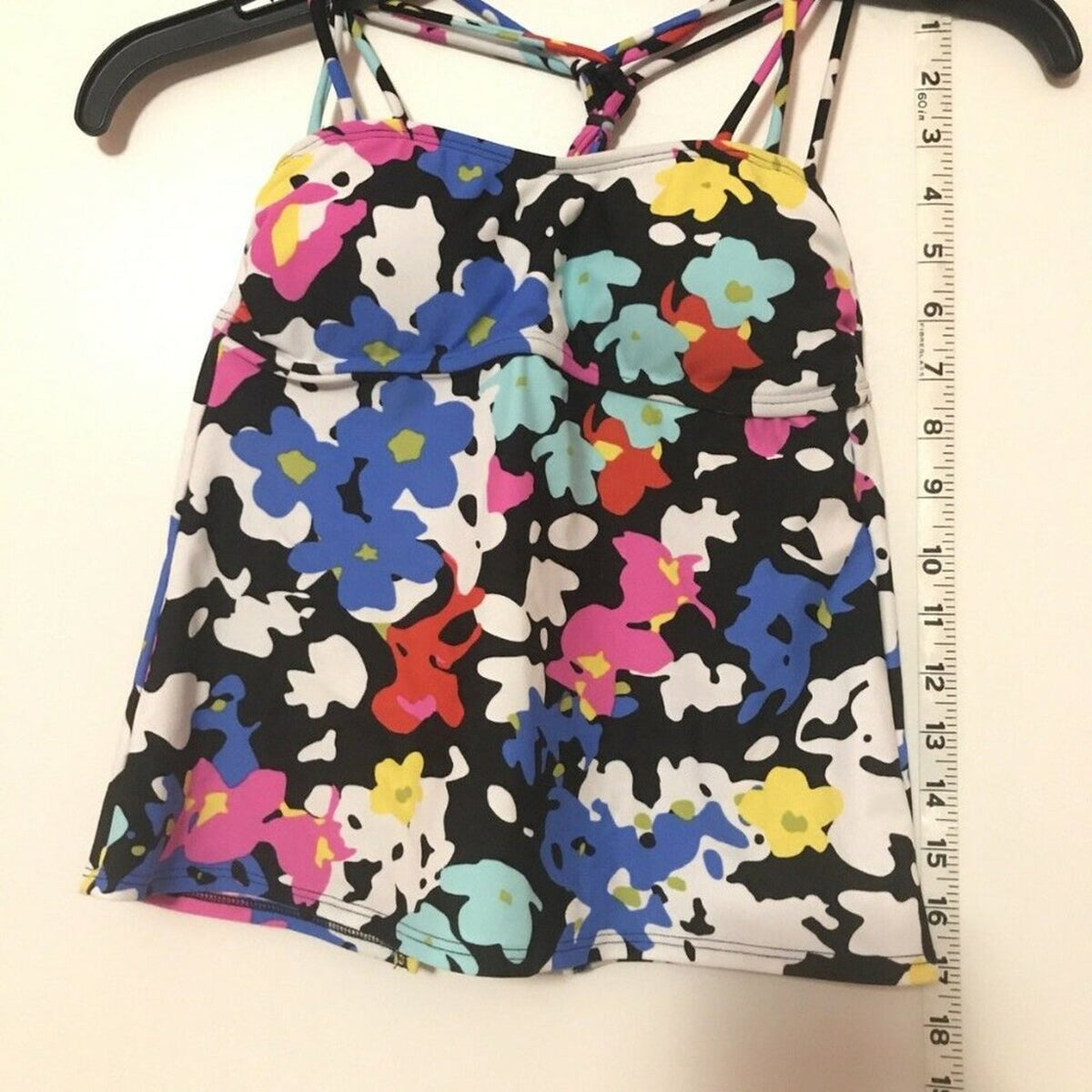 NWT Hula Honey Morning Glory Printed Tankini Size XSmall