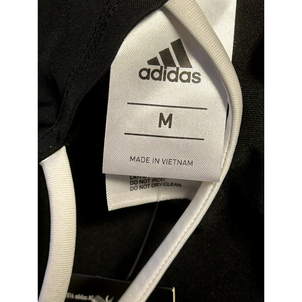 Adidas NWT Black One Piece Swimsuit Logo Strappy Back Size Medium