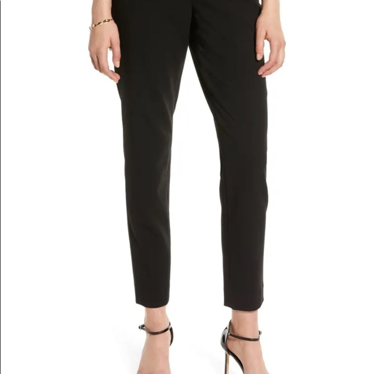 Suvimuga Black Waist Tie Pants Size Extra Large