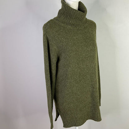 BP. Longline Turtleneck Sweater Sz XS/Extra Small in Olive Night NWT