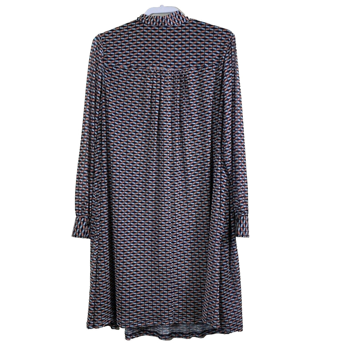 Maree Pour Toi A-Line Tie V-Neck Dress Size 20 Black and Multicolor Print NWT