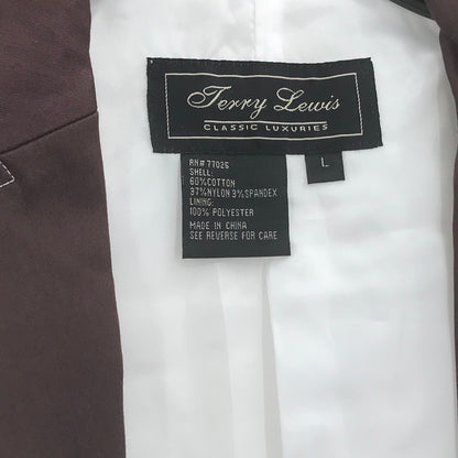 Trey Lewis 2 Pc. Suit Skirt Long Sleeve Jacket Back Zip Pencil Skirt Large NWT