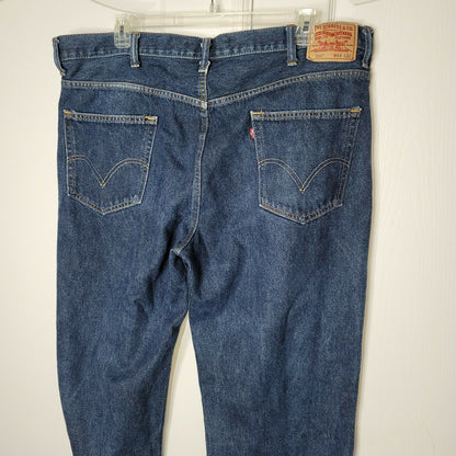 LEVI LEVIS 550 RELAXED FIT MEN'S JEANS SIZE 44" X 32" RED TAB Big Tall