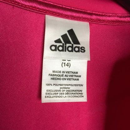 Adidas Girls Big Event Track Jacket Long Sleeve Size Large 14