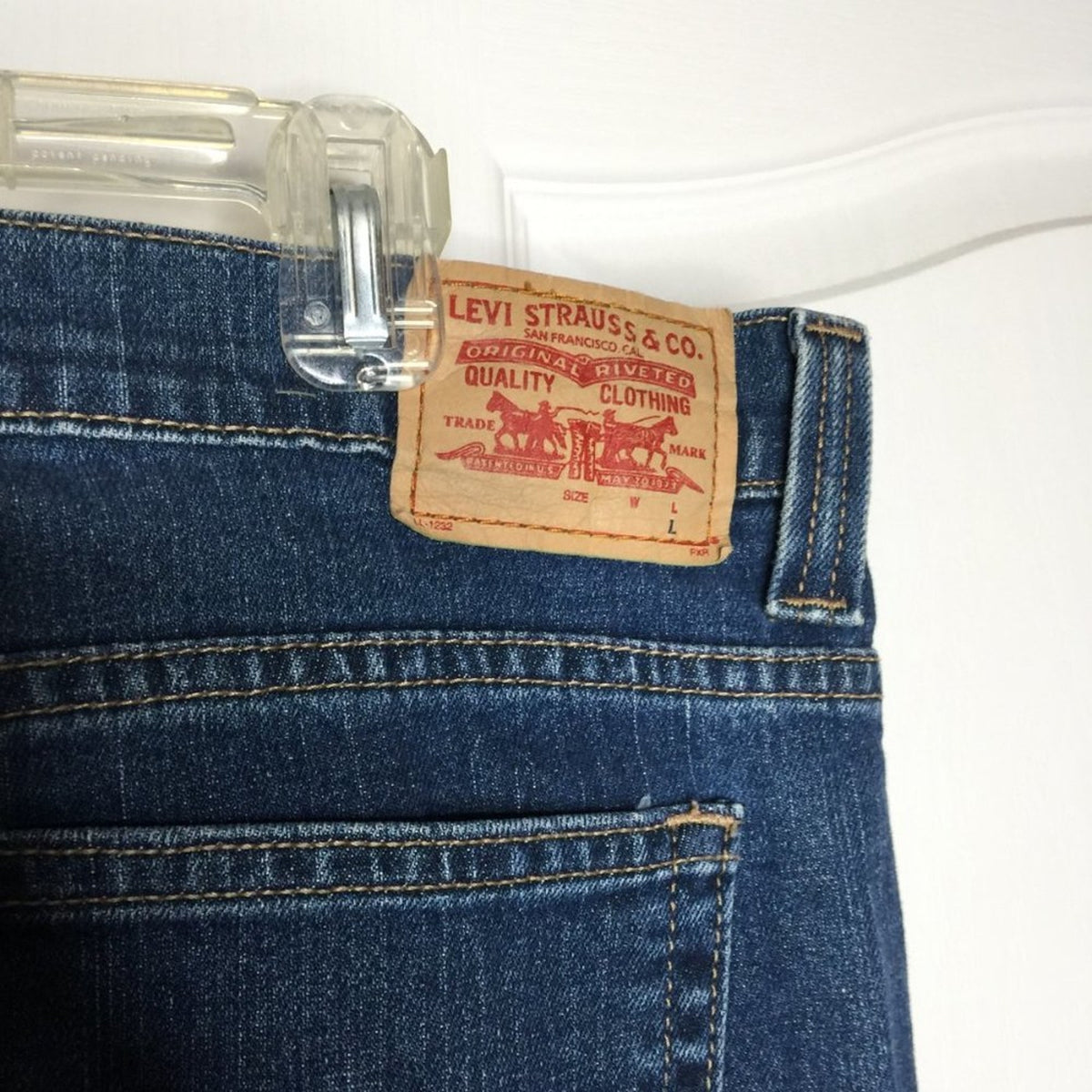 Levi Strauss & Co Nouveau Stretch Low Trouser Stretch Boot Cut Jeans 14 Long
