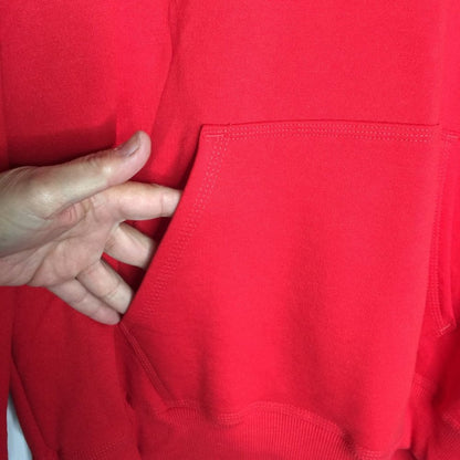 Champion 2XL Red Kangaroo pouch Athletic Wear Pullover Hoodie Sweatshirt NEW