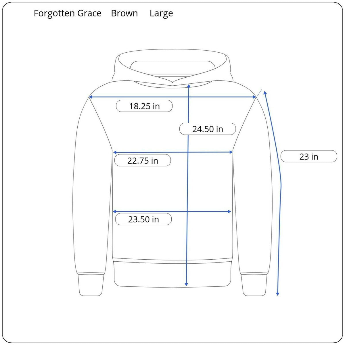 Forgotten Grace Faux Shearling Sherpa Pullover 1/4 Zip Hoodie Sz Large Brown NWT