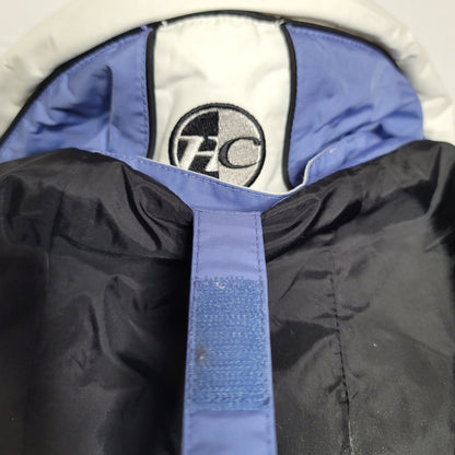Hard Core Snowboarding ski snow Jacket Size 10 durable outdoor white purple