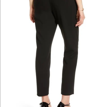 Suvimuga Black Waist Tie Pants Size Extra Large