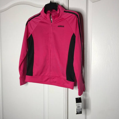 Adidas Girls Big Event Track Jacket Long Sleeve Size Large 14