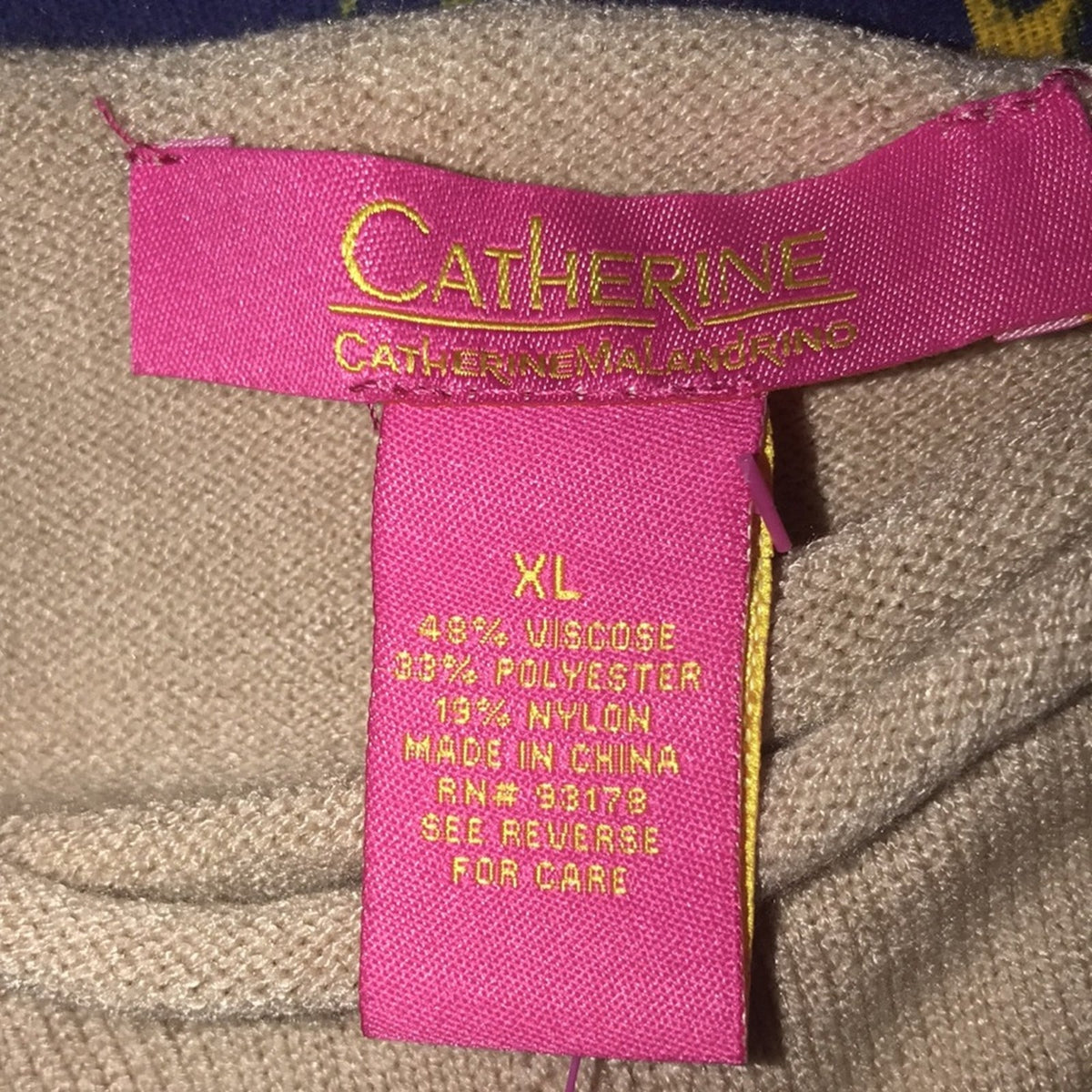 Catherine Malandrino NWT Seamed Long Sleeve Sweater Alpine Birch Size XL