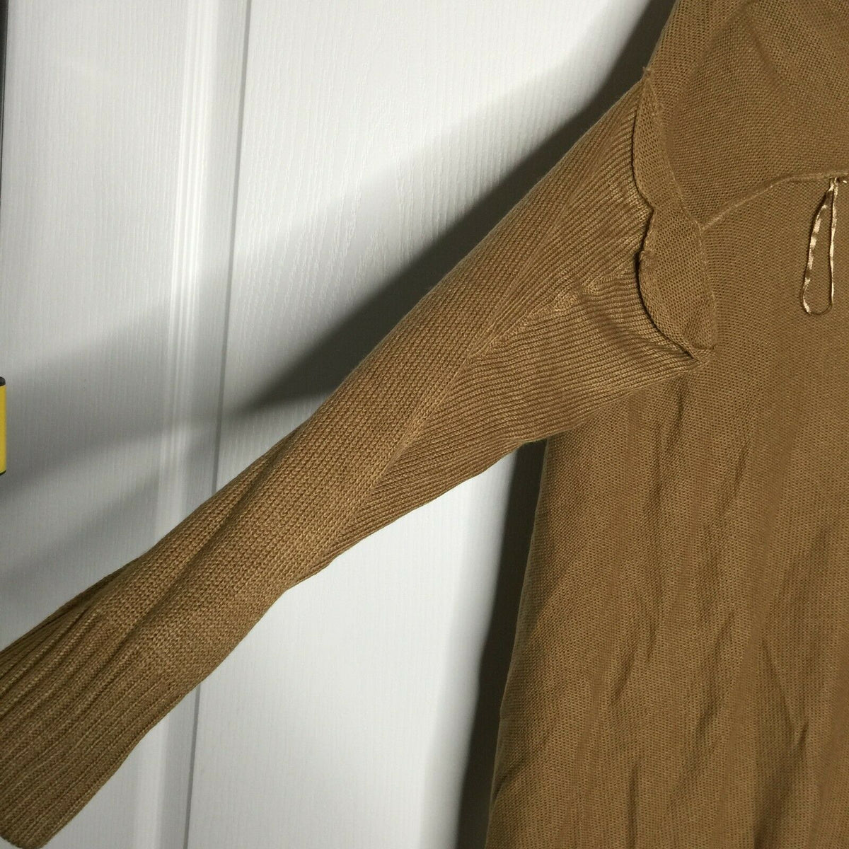 RDI Modern Designer Knit Poncho Pullover Long Sleeves V-Neck Medium NWT
