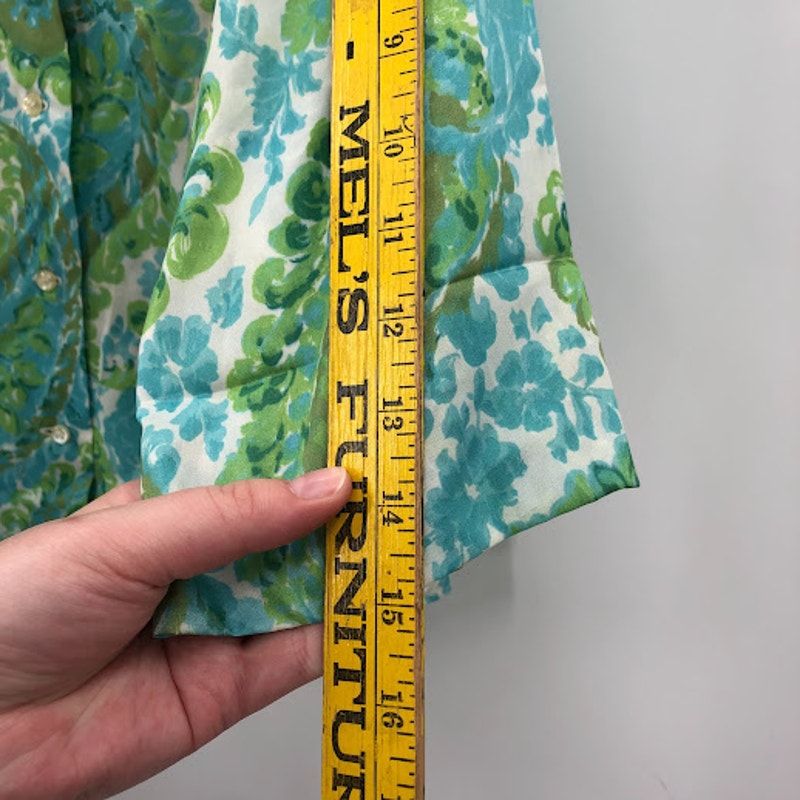 VTG lady manhattan set Small/Medium 1950 Silky Polyester Skirt Long Sleeve Shirt