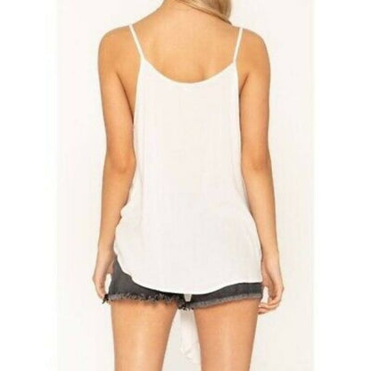 Wallflowers NEW White Sheer Thin Strap Camisole