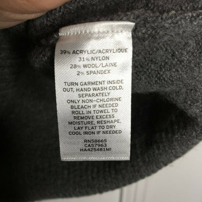 Halogen Pullover Sweater Rhinestone Lightweight Grey Medium Stretch NEW cozy