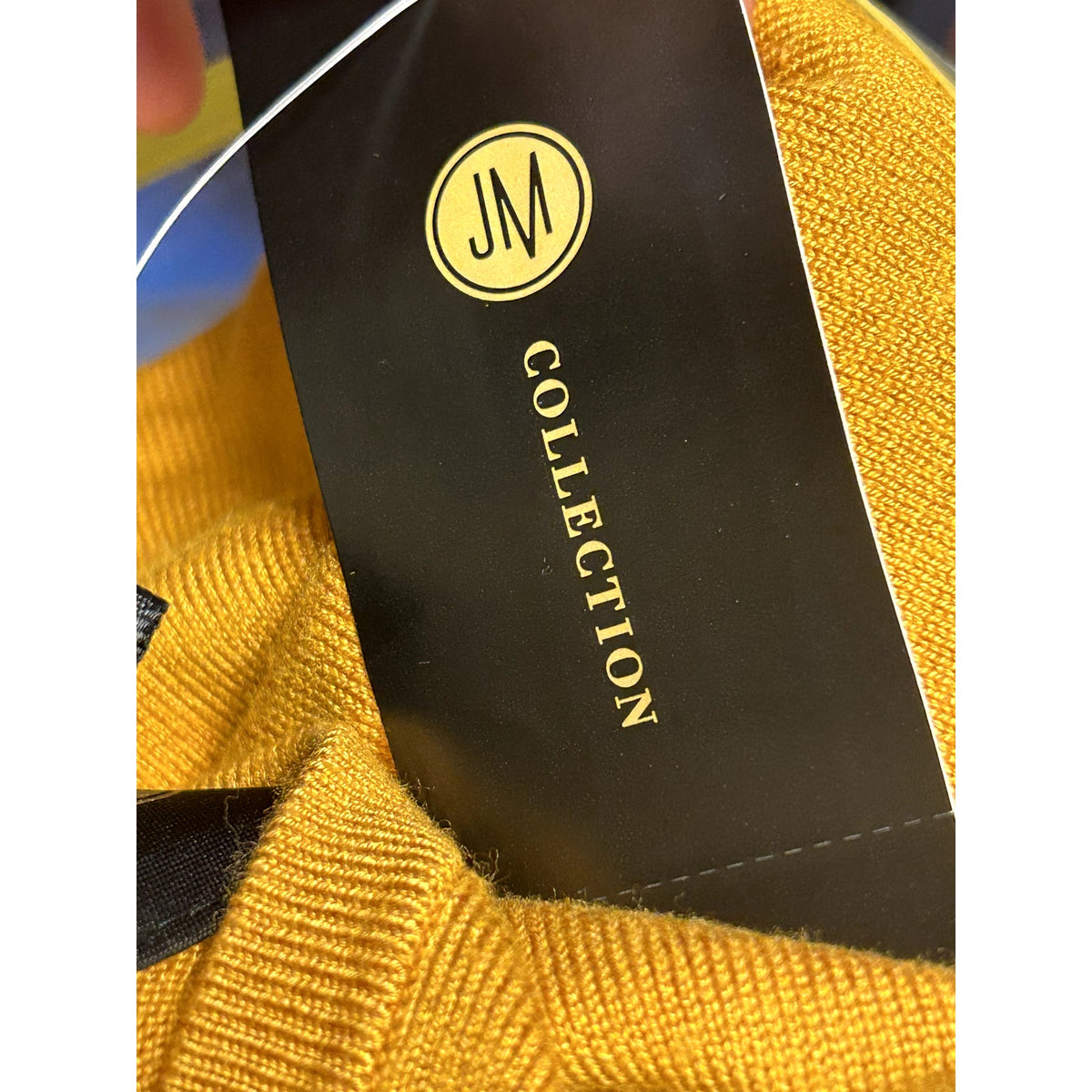 JM Collection NWT Rivet Dolman Long Sleeves Top Golden Poppy Small
