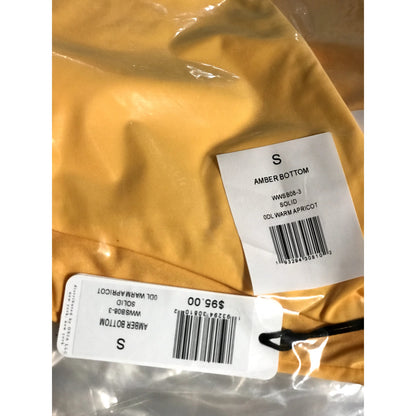 WeWoreWhat NWT Cheeky Amber Bikini Bottoms in Warm Apricot Small