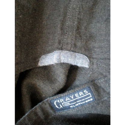 Grayers Men's Brigadoon Heather lightweight 100% Cotton Charcoal Size Medium