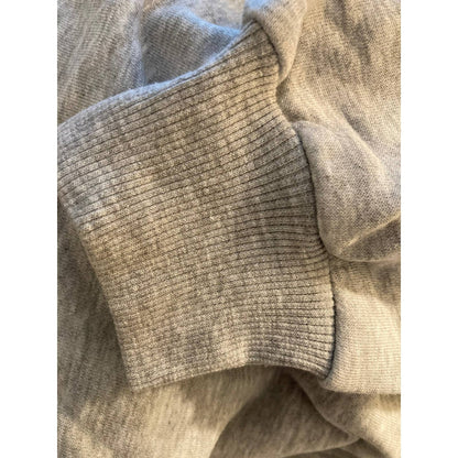 TOPSHOP Streetwear Long Sleeve Sweatshirt Hoodie Mini Dress Sz 8 in Grey NWT