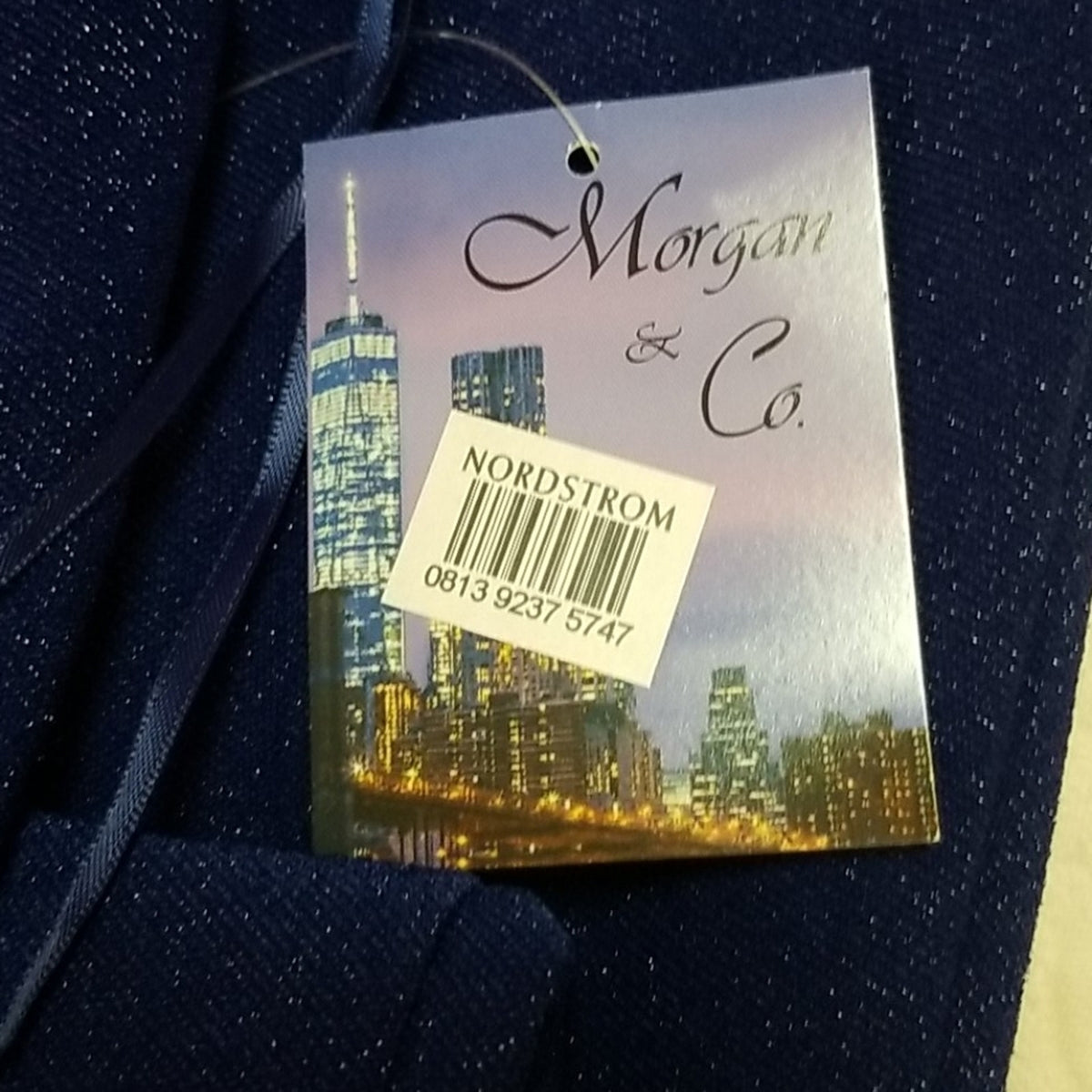 MORGAN & Co.  Electric Blue Maxi Formal dress Size 1 Orignally 120.00 gown NEW