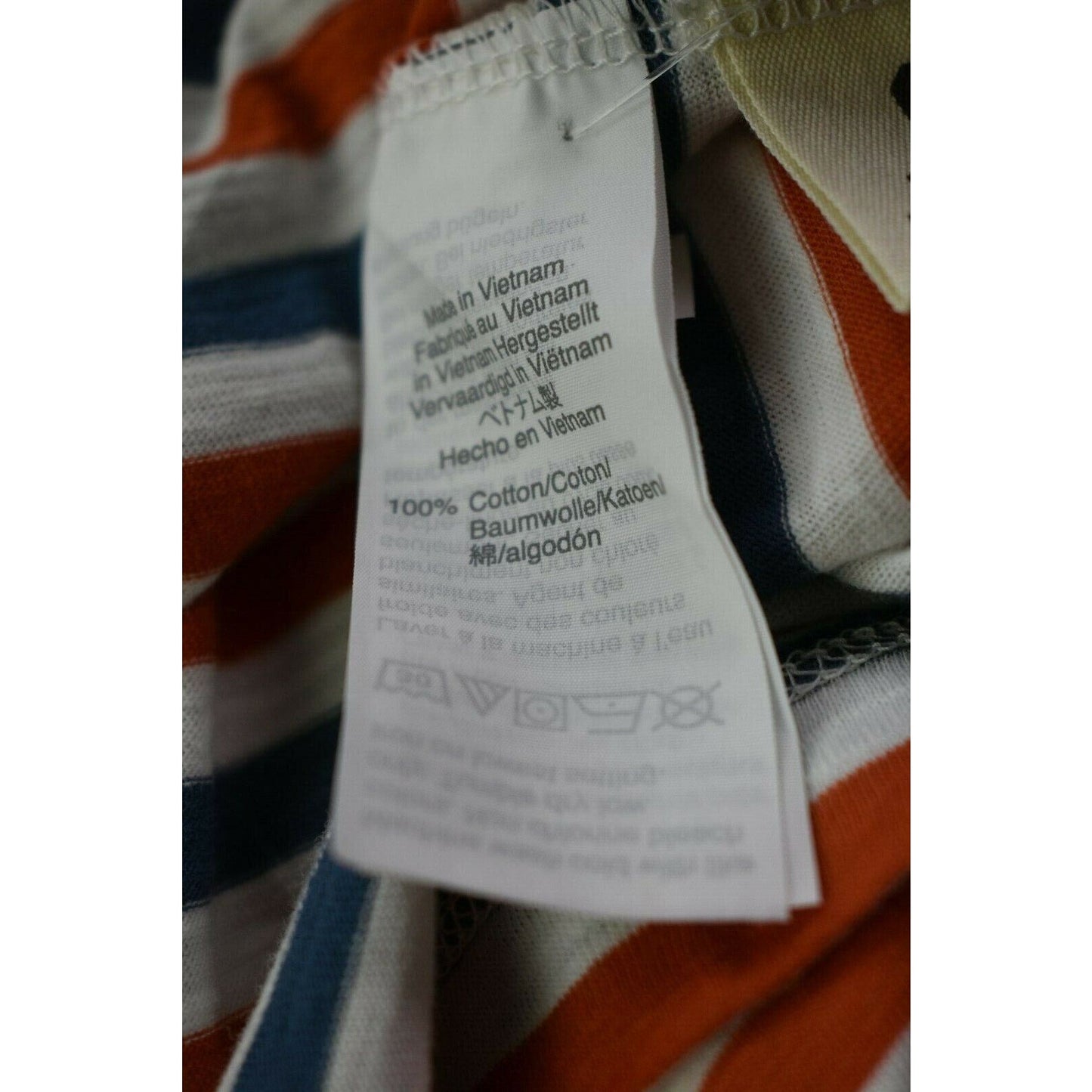 Madewell Whisper Cotton V-Neck Tank Top Sz Small Red White Blue Stripes NWT